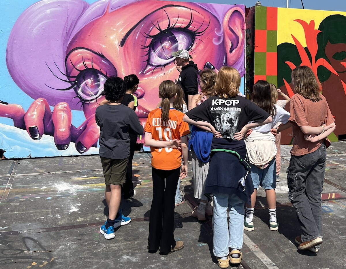 Beste graffiti kinderfeestje